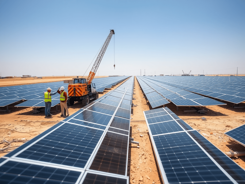 EWEC Begins Construction Of 1.5 GW Al Ajban Solar Project In The UAE