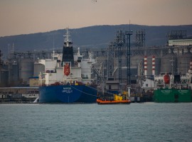 Ukrainian Drones Strike Major Russian Oil Export Hub on Black Sea