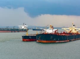 Record Volumes of Sanctioned Oil Sit on Tankers Offshore China