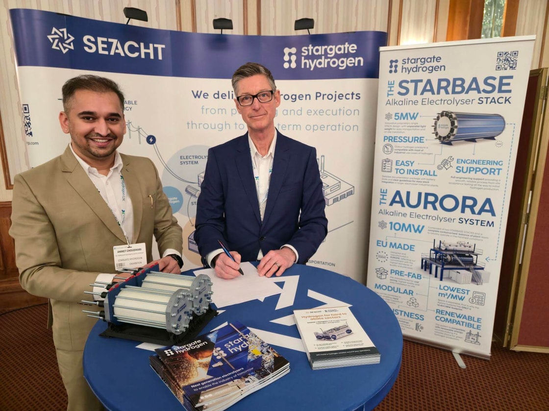 Stargate Hydrogen and Seacht Group target UK green hydrogen potential