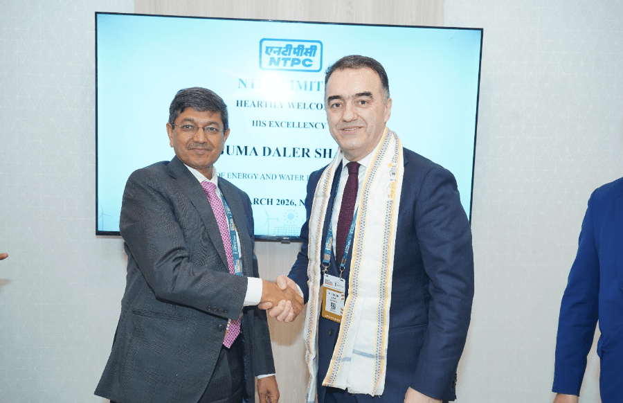 NTPC Explores Power Sector Collaboration with Tajikistan at Bharat Electricity Summit 2026
