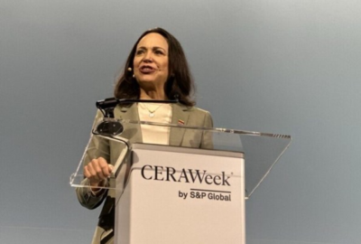 WATCH: Venezuelan Opposition Leader MARIA CORINA MACHADO Speaks at CERAWeek – Proposes to “Unlock” Venezuelan Oil and Have Goven…