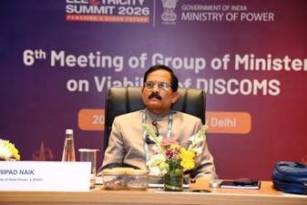 India Pushes DISCOM Reforms: Shripad Yesso Naik Chairs GoM Meet at Bharat Electricity Summit 2026
