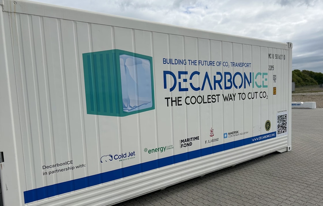 Energy Cluster Denmark to research transporting CO2 as dry ice
