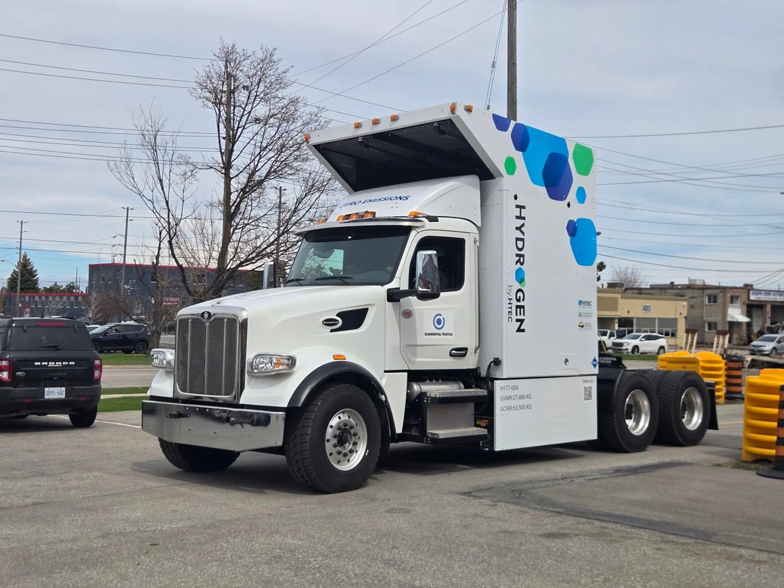Canada’s Elemental Trucks reveals 63.5-tonne hydrogen fuel cell truck