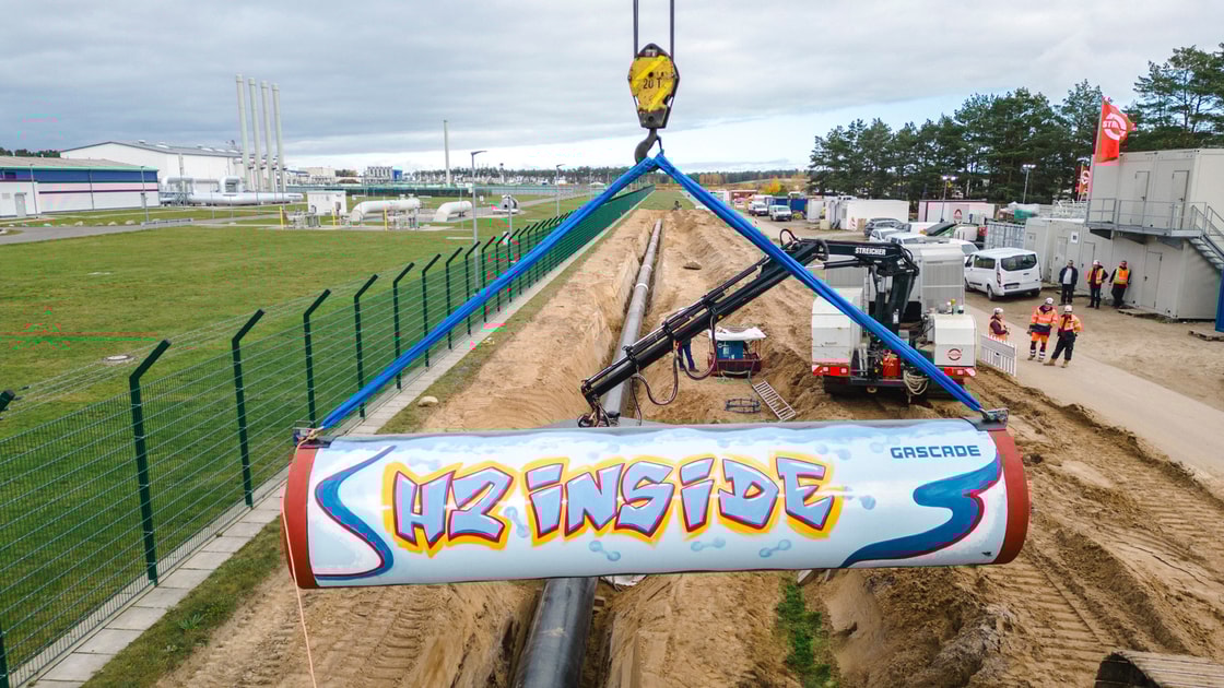Environmental investigations begin for German 120km hydrogen pipeline