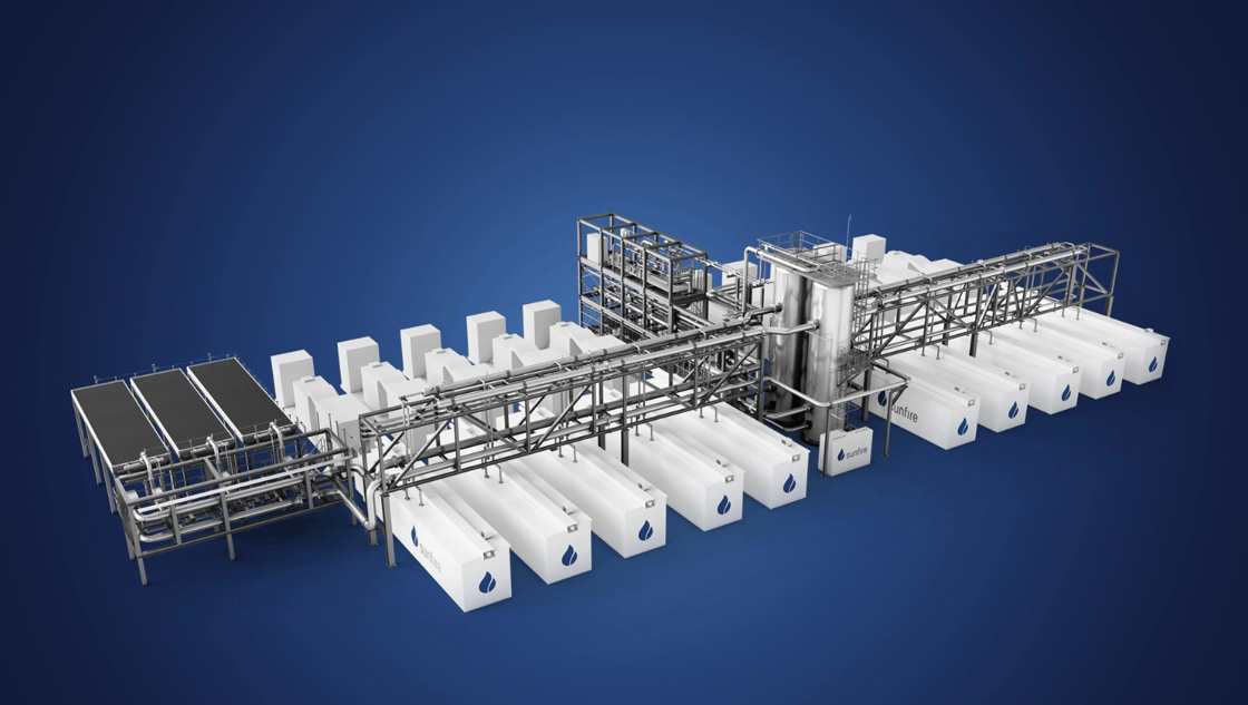 Sunfire reveals new 50MW standardised plant for ‘triple-digit-megawatt’ projects