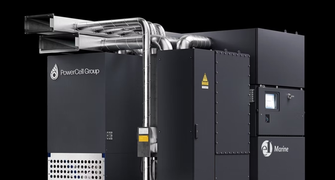 Marine methanol-to-hydrogen system set for installation on large yacht