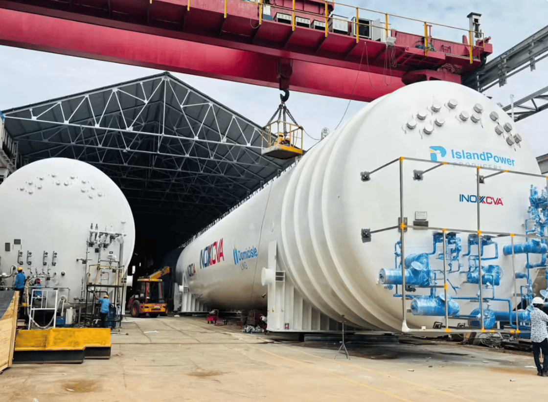 INOX India sends first cryogenic tanks to Bahamas LNG facility