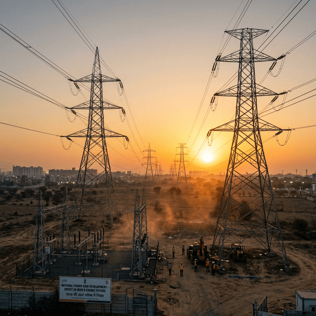 India’s Power Transmission Sector Set For Strong Comeback With ₹7.6 Trillion Investment Opportunity –  SBICAPS Report