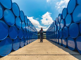 Iran’s Floating Oil Stockpile Jumps 65% as U.S. Naval Blockade Bites