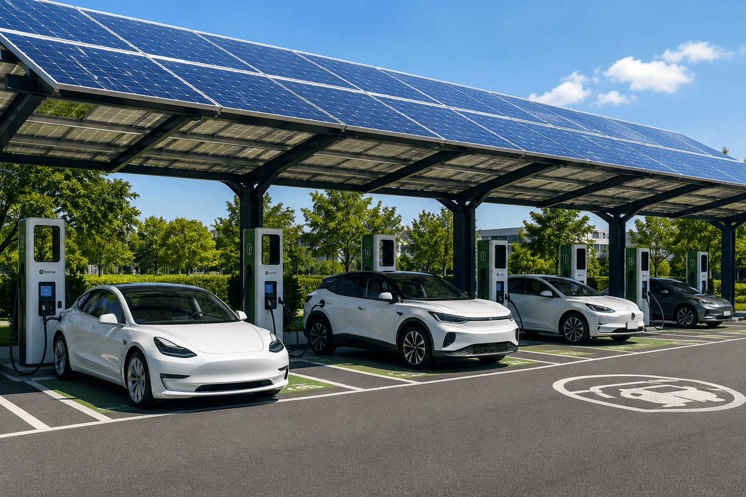 Intelligent Control Technology Could Transform Solar-Powered EV Charging