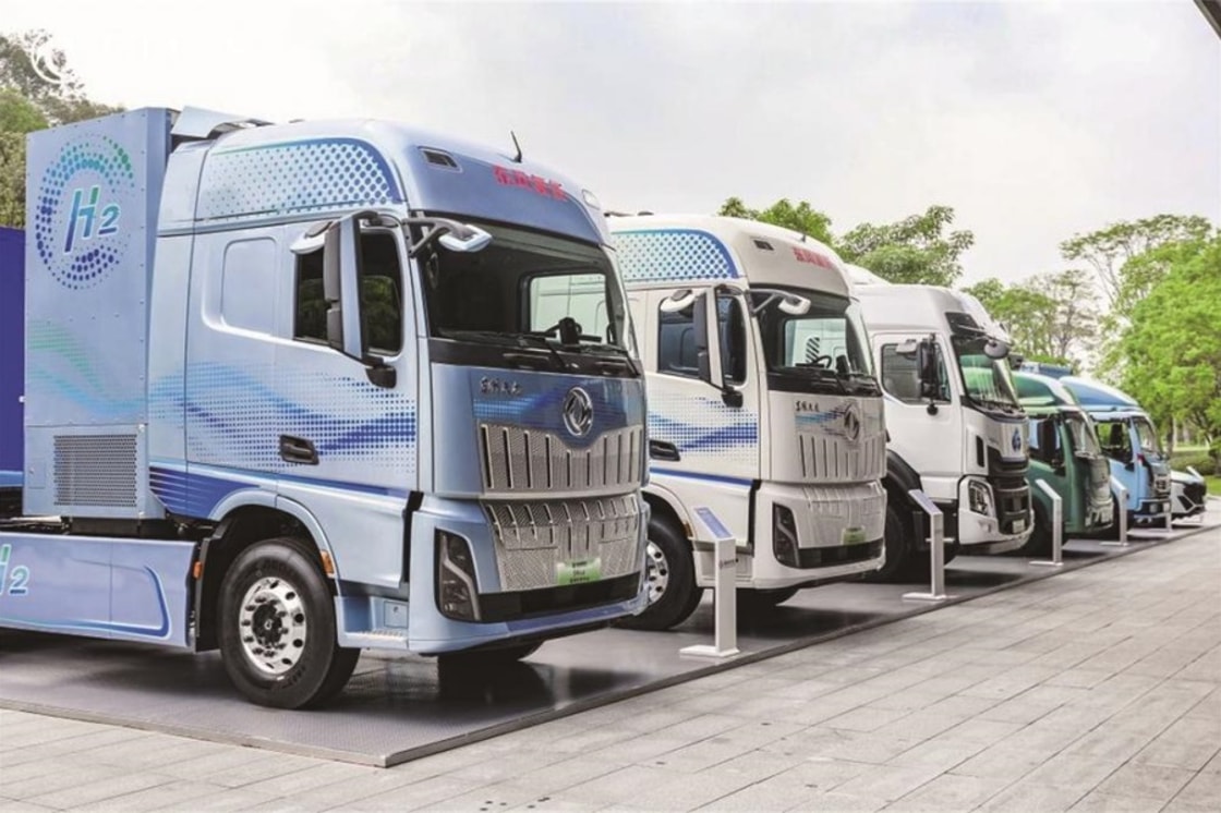 Dongfeng claims 1,700km range from new fuel cell-truck tractor combo