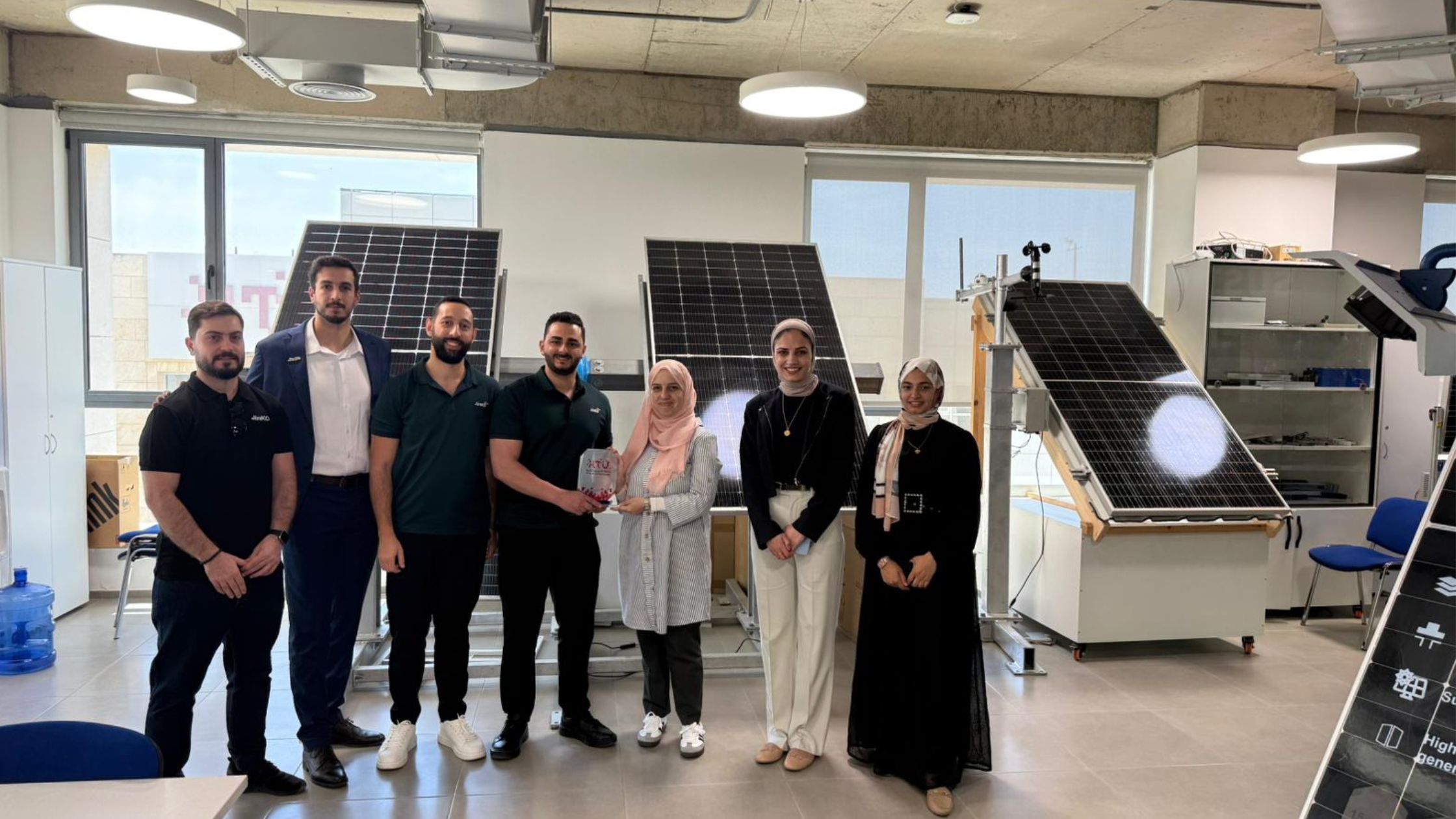 Jinko Academy Returns to Al Hussein Technical University (HTU) in Jordan