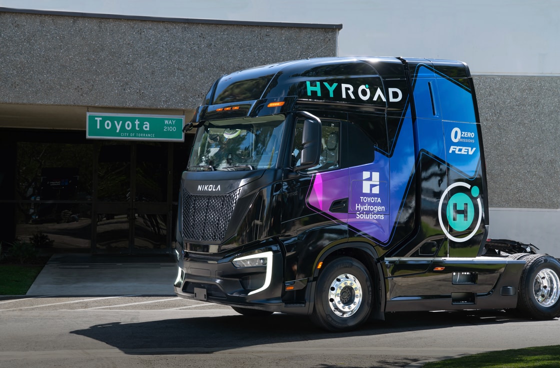 Toyota to operate 40 Nikola hydrogen trucks in California under Hyroad deal