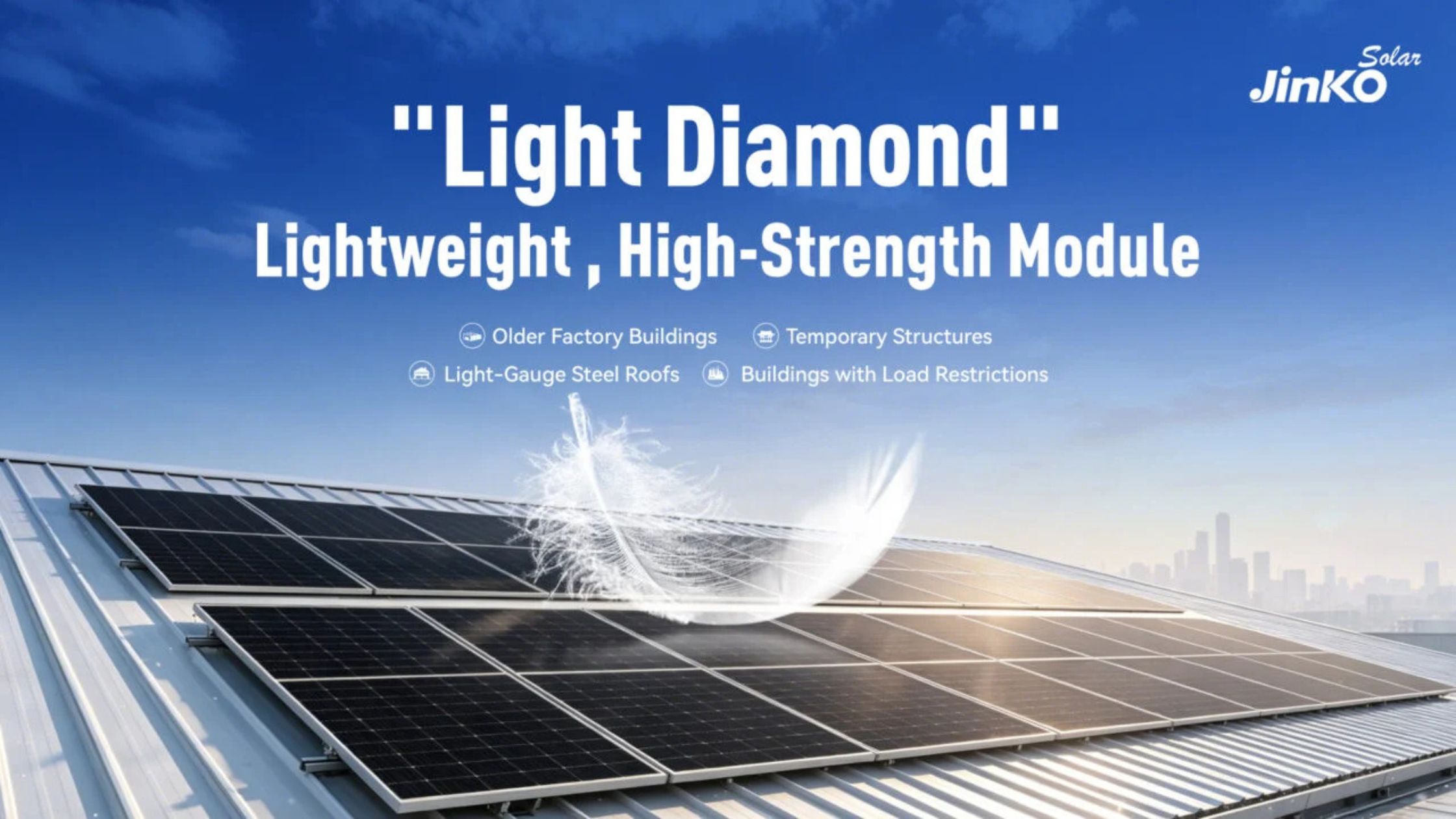 Jinko Solar Officially Launches ‘Light Diamond’ Lightweight Module