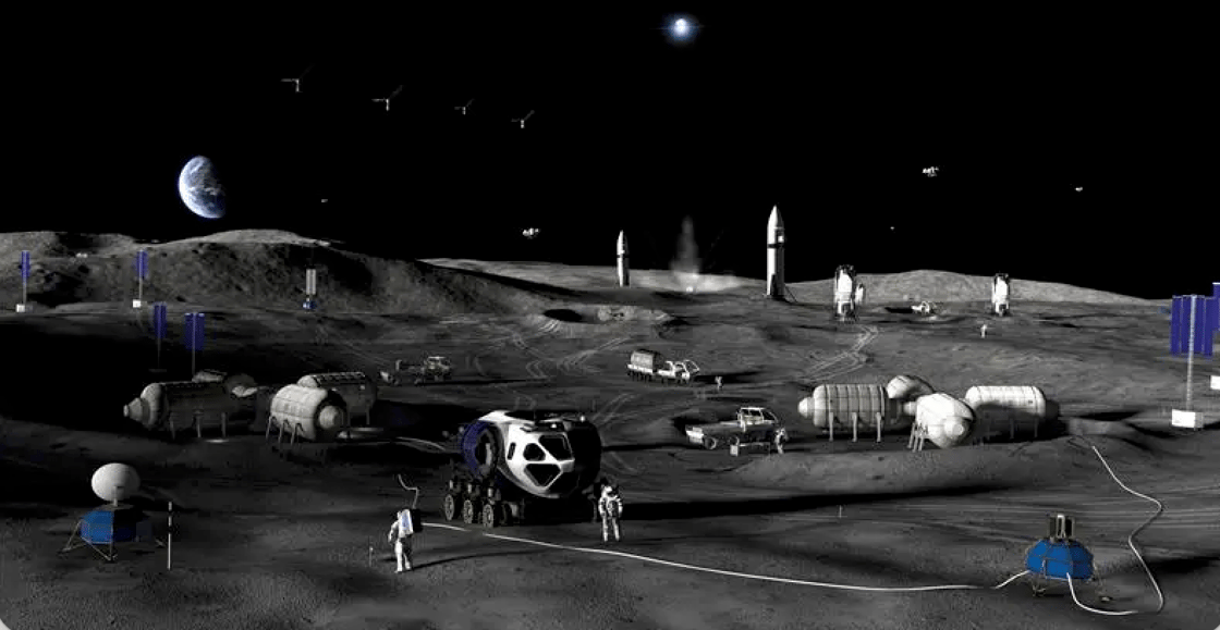 NASA unveils $20bn moon base plans