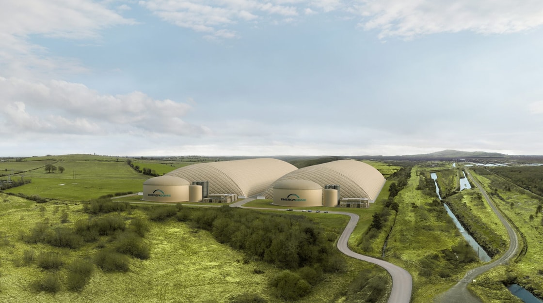 Google and Energy Dome launch 23MW CO2 battery project in Ireland