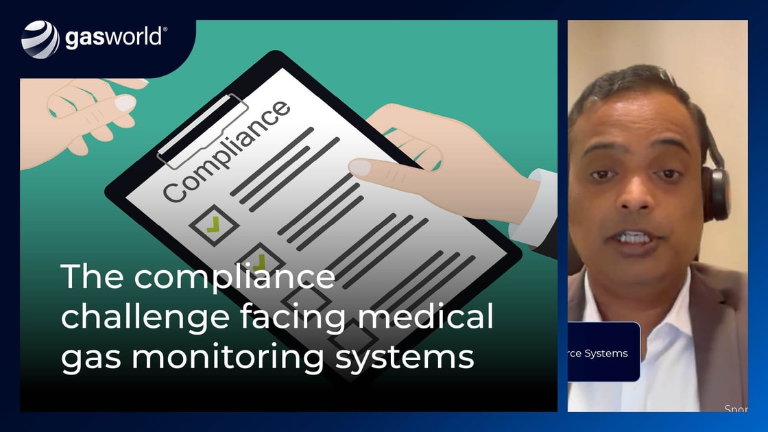 Video | The compliance challenge facing medical gas monitoring systems