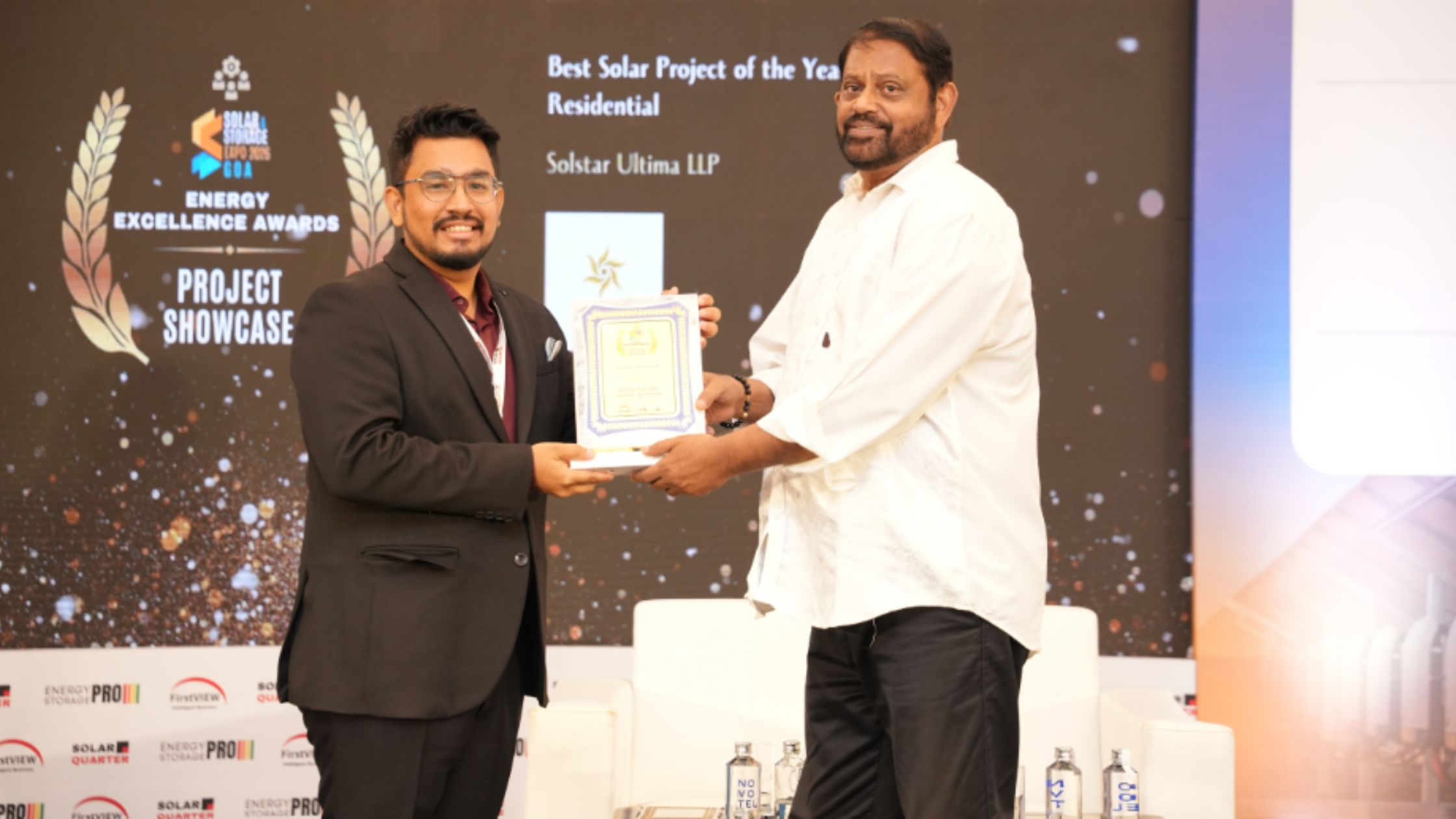 Solstar Ultima LLP Honoured as Best Solar Project of the Year – Residential at Goa Energy Excellence Awards 2026