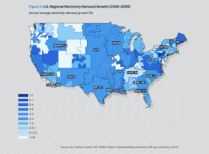 US electricity demand to rise 21% by 2030
