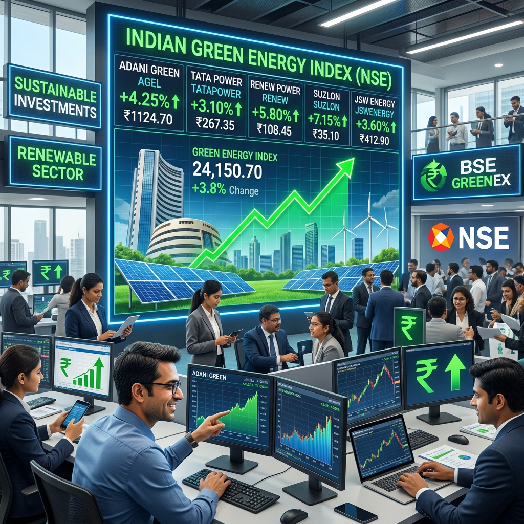 Green Energy Stocks End Mostly Lower Despite Positive Market Sentiment (10 June 2026)