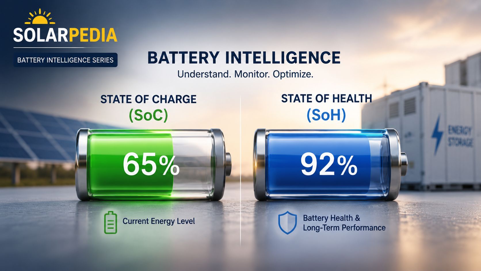 Solarpedia: Battery Intelligence Series — Part 2: Understanding State of Health (SoH)