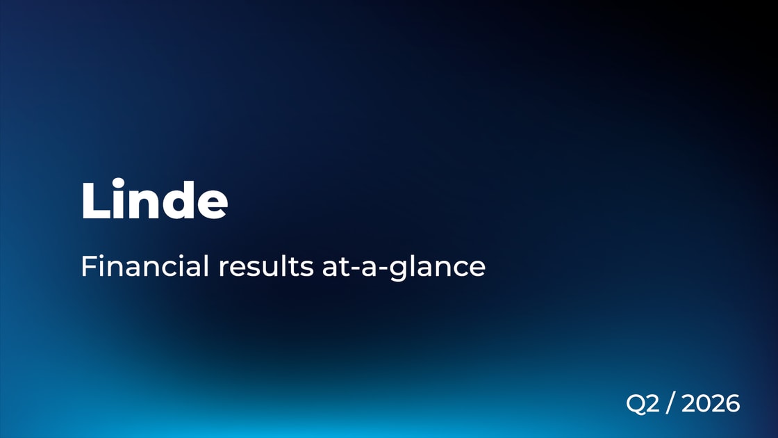 Video | Linde Q2 results at-a-glance