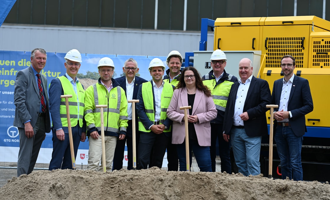 EWE breaks ground on 24km hydrogen pipeline from 320MW electrolyser