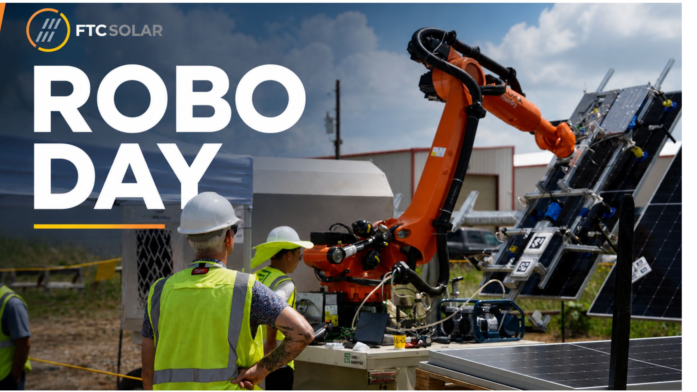 FTC Solar Hosts Inaugural Robotics Day to Showcase the Future of Solar Construction