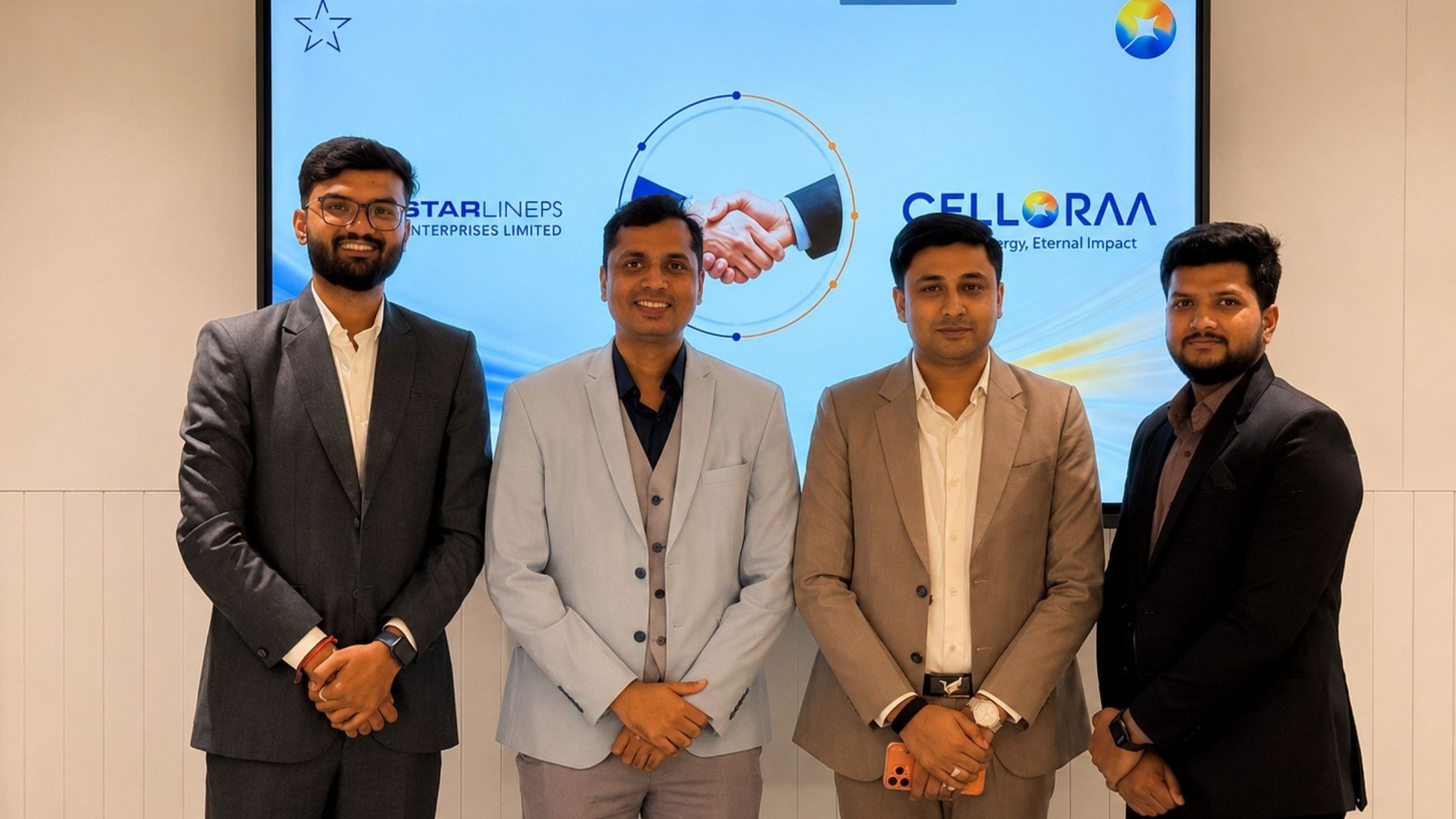 StarlinePS Enterprises Invests ₹160 Crore in Celloraa Energy to Set Up 1.2 GW DCR-Compliant Solar Cell Plant in Gujarat