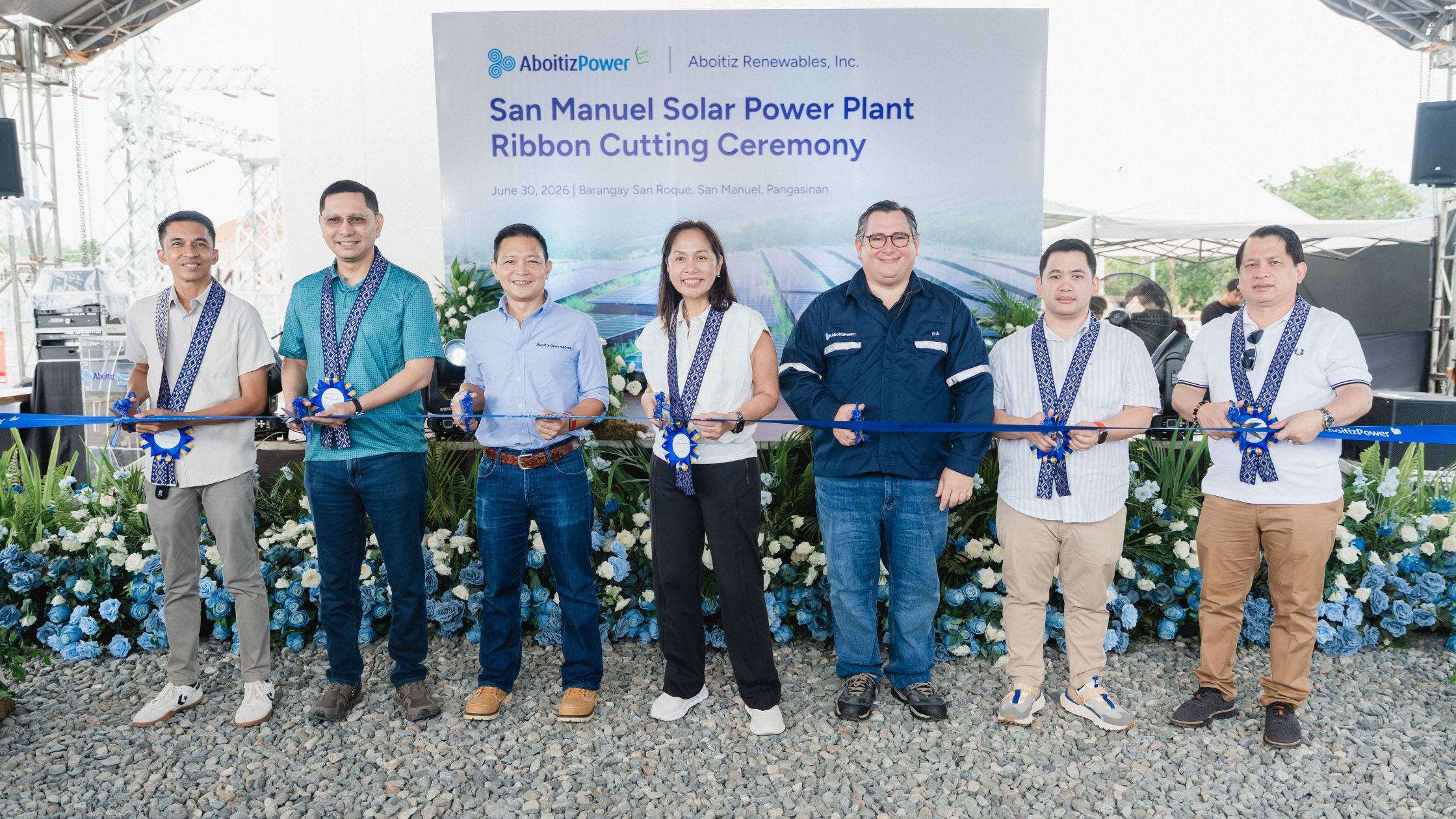 Aboitiz Renewables Inaugurates 92.55 MWp San Manuel Solar Power Plant in Pangasinan