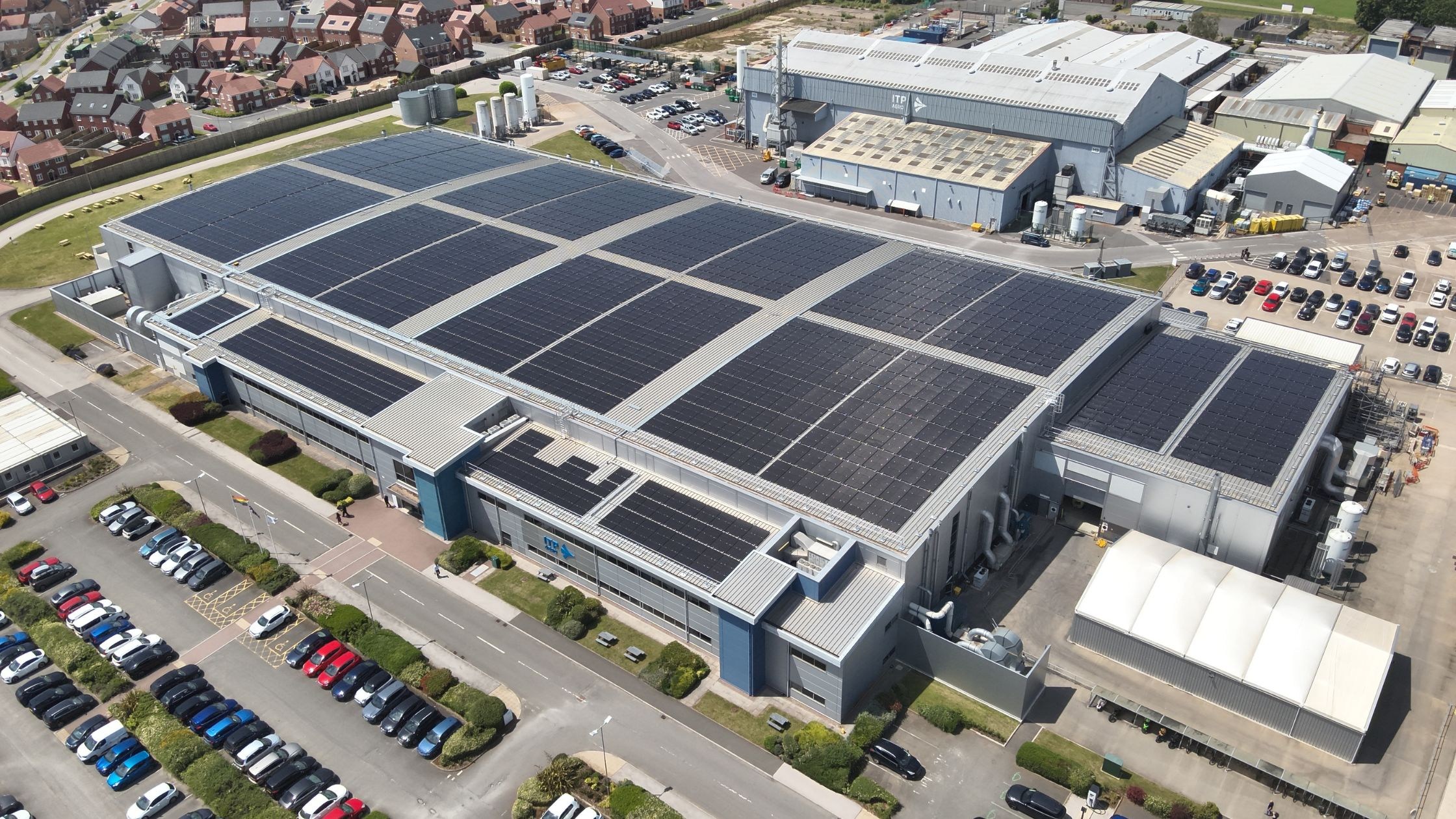 Alight Commissions 1.9 MW Rooftop Solar Project for ITP Aero’s UK Manufacturing Facility
