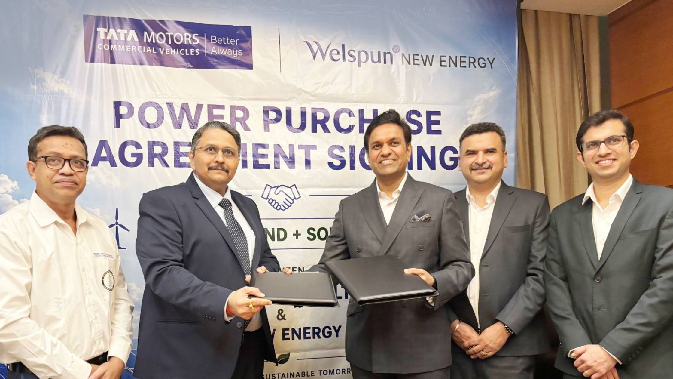 Tata Motors, Welspun Renewable Energy Partner to Develop 86 MW Wind-Solar Hybrid Project