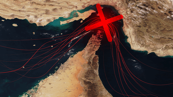 Hormuz Tanker Traffic Stops