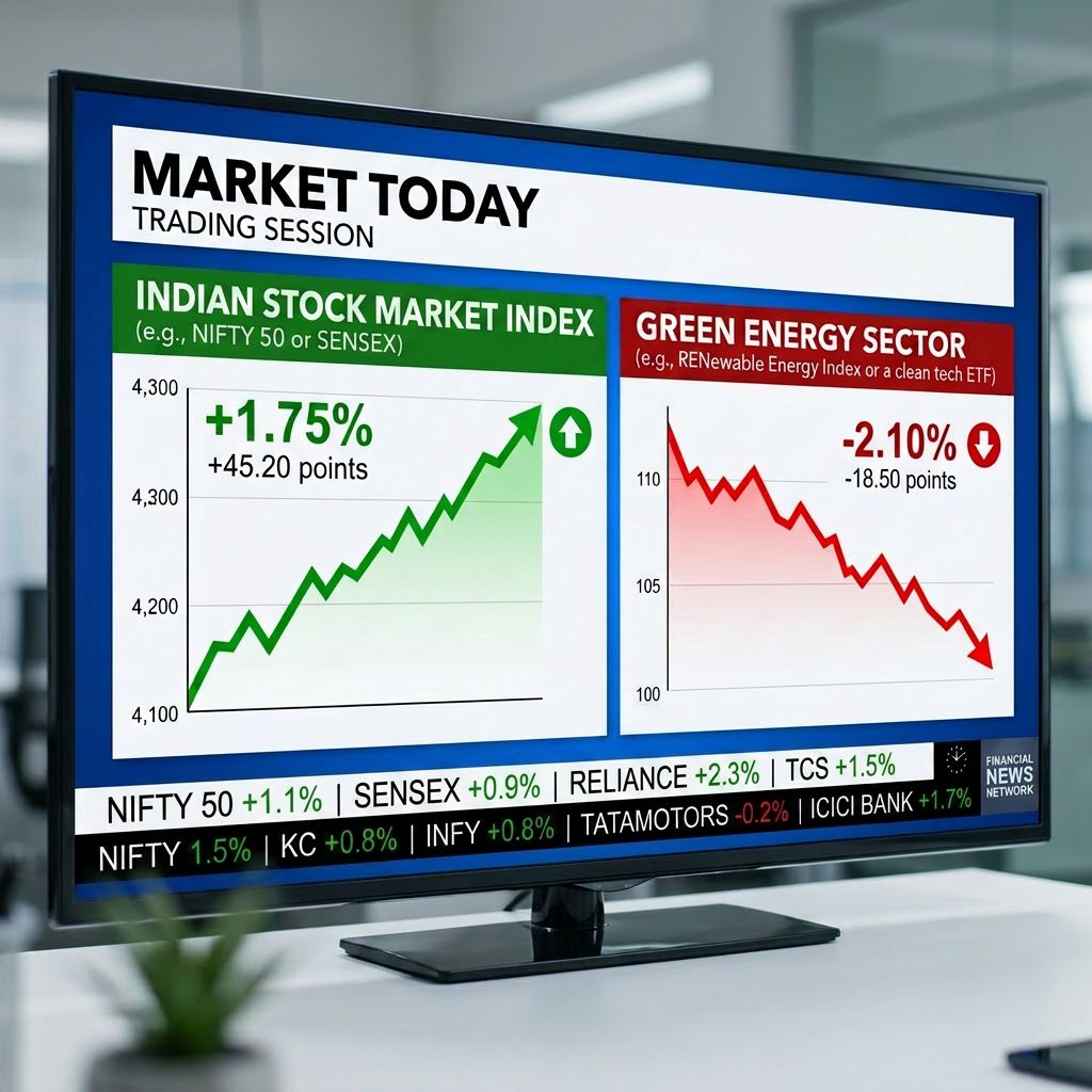 Indian Stock Market Ends Higher As Green Energy Stocks Witness Broad-Based Decline (03 July 2026)
