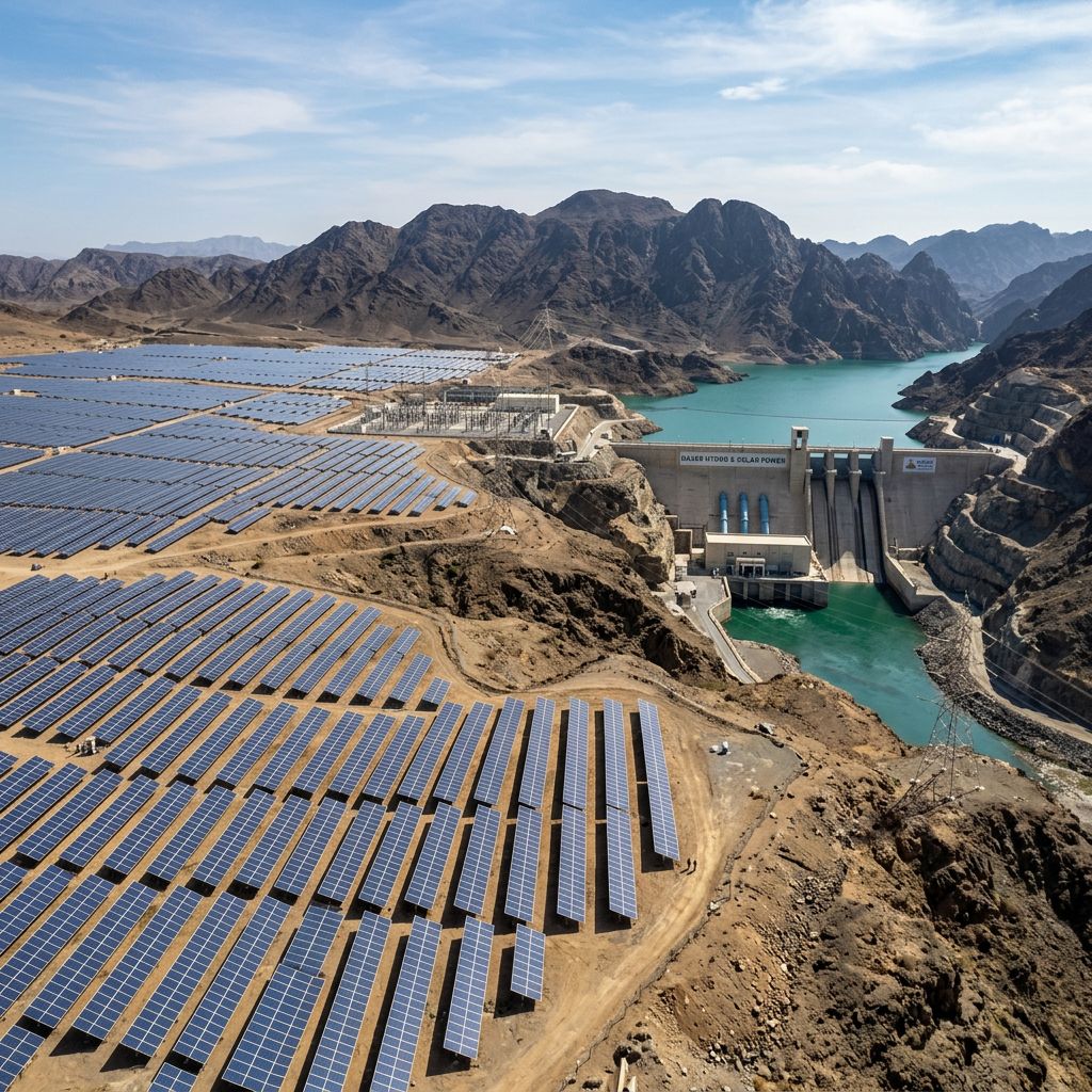 EDF Power Solutions Signs 3 Landmark Agreements For 2,000 MW PHES, 500 MW Solar PV And 1,000 MW Digital Infrastructure In Oman