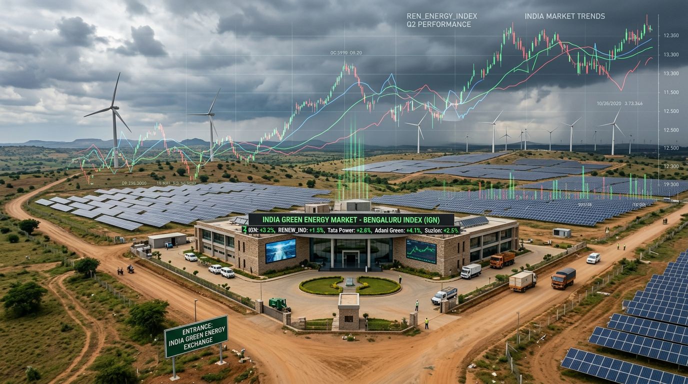 Green Energy Sector Shows Pockets Of Strength In Weak Market Session (14 July 2026)