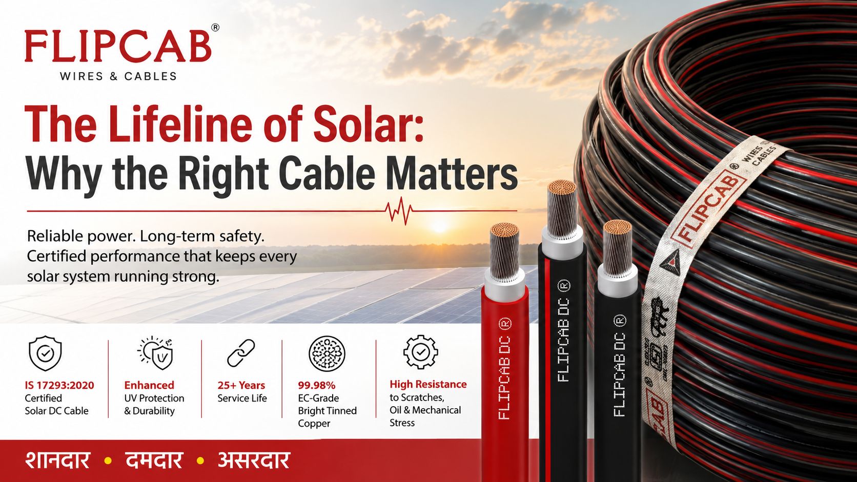 The Lifeline of Solar: Why the Right Cable Matters
