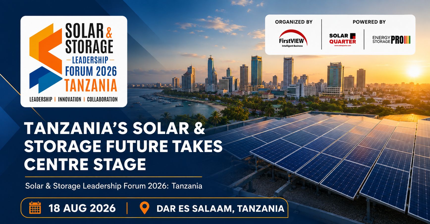 Solar & Storage Leadership Forum 2026: Tanzania Set to Power the Country’s Next Phase of Clean Energy Growth