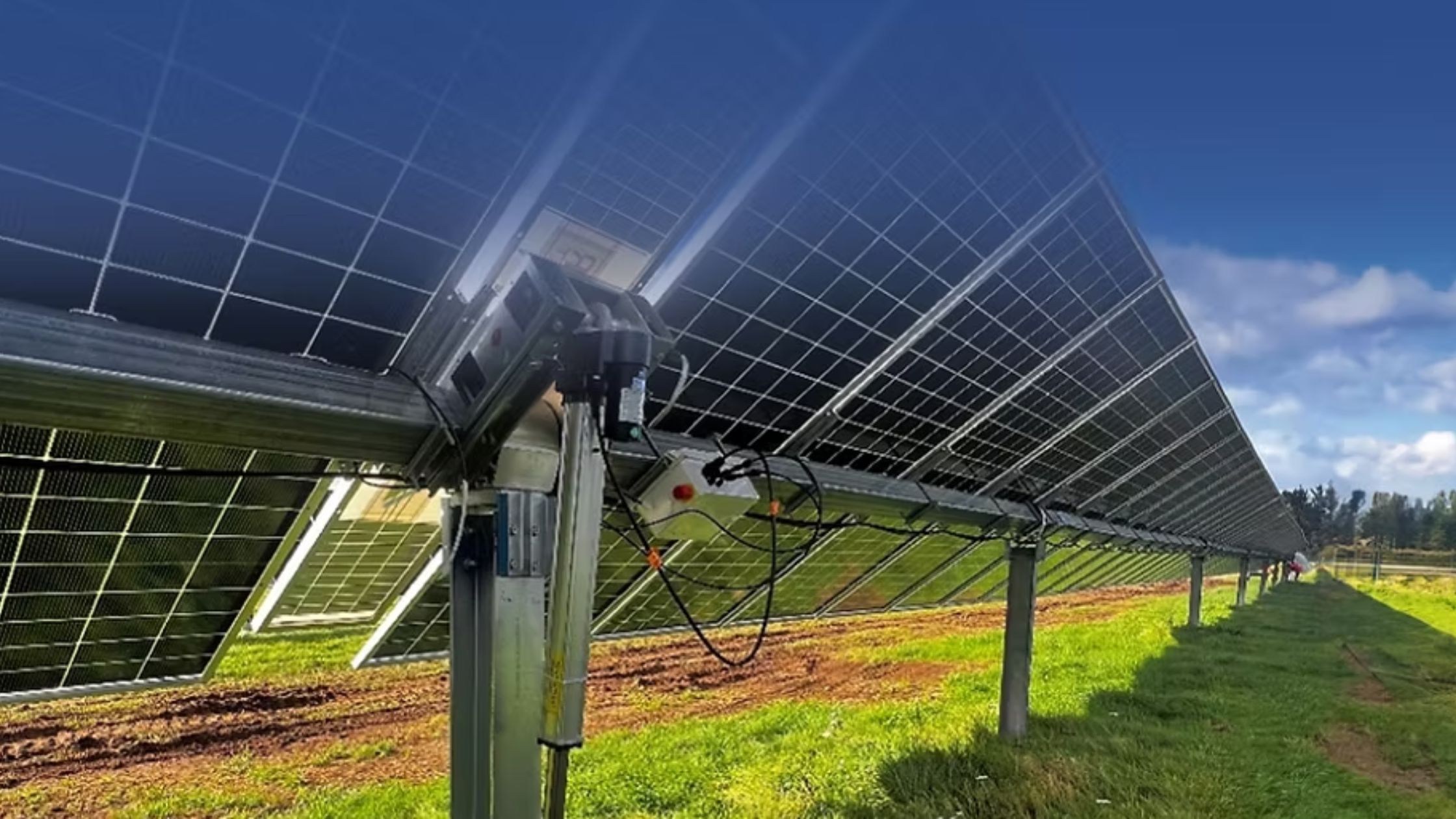 GameChange Energy Commissions Tracker System at 23 MWp Dannevirke Solar Farm in New Zealand
