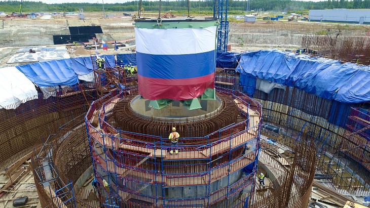 Core catcher installed at Leningrad’s eighth unit