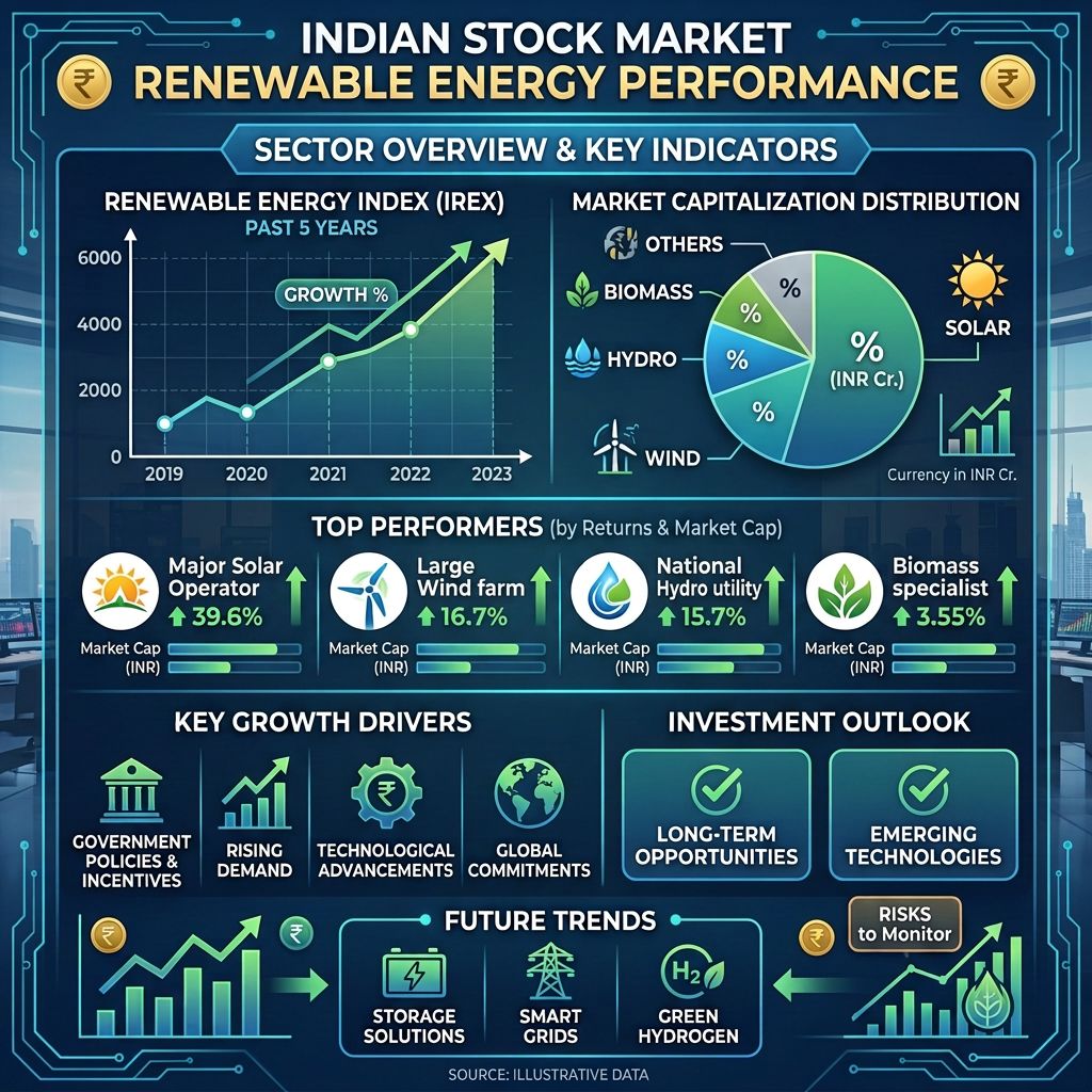 Green Energy Stocks Show Mixed Performance As Broader Indian Markets End Lower (04 August 2026)