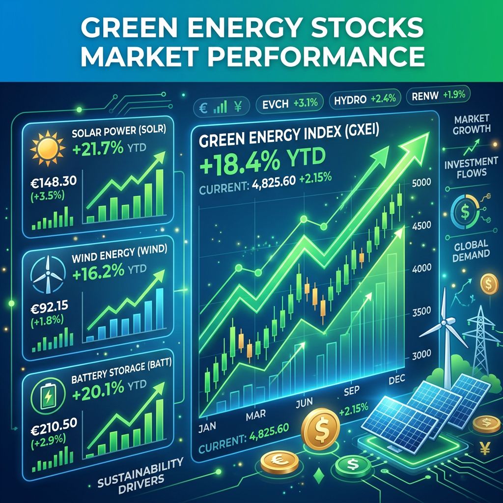 Green Energy Stocks Deliver Mixed Performance Despite Positive Market Close (05 August 2026)