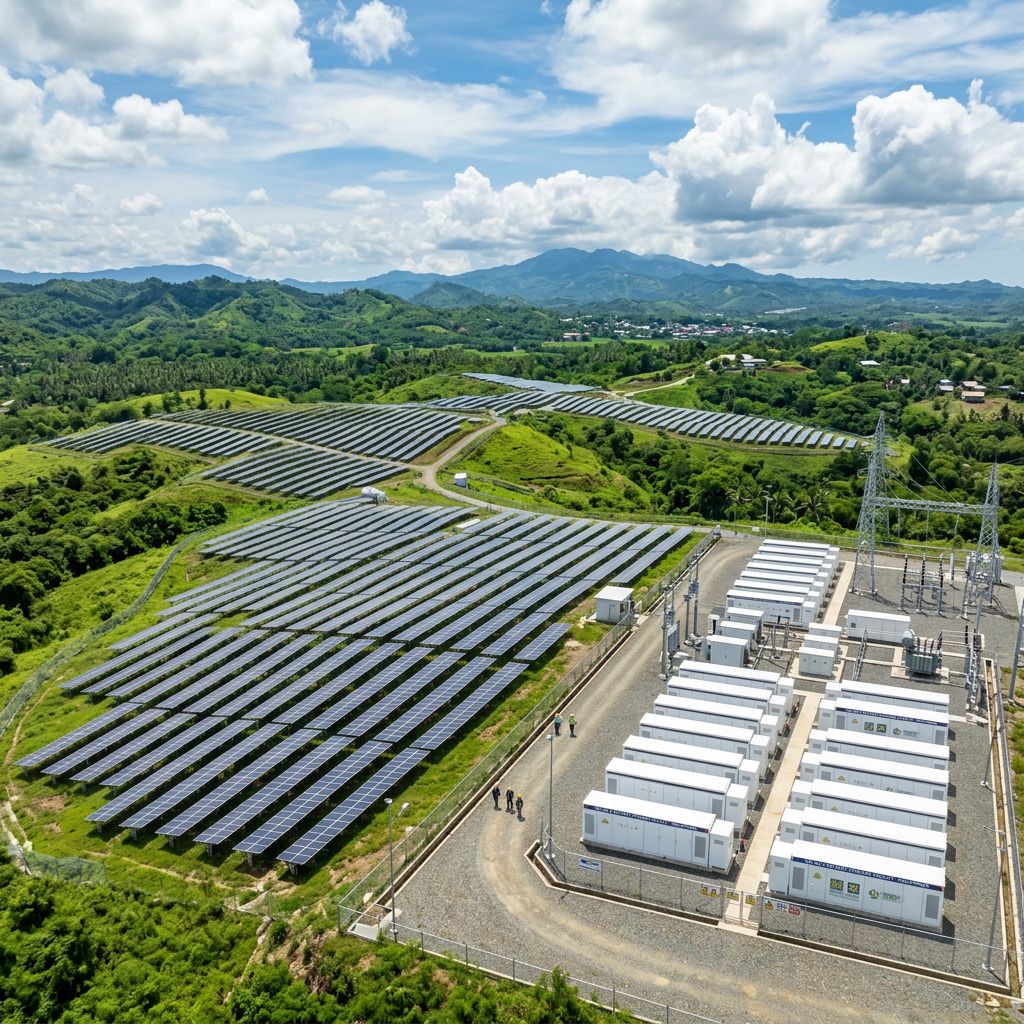 Philippines Breaks Ground On First 41 MWp Integrated Solar And 53 MWh Battery Storage Project In Pampanga