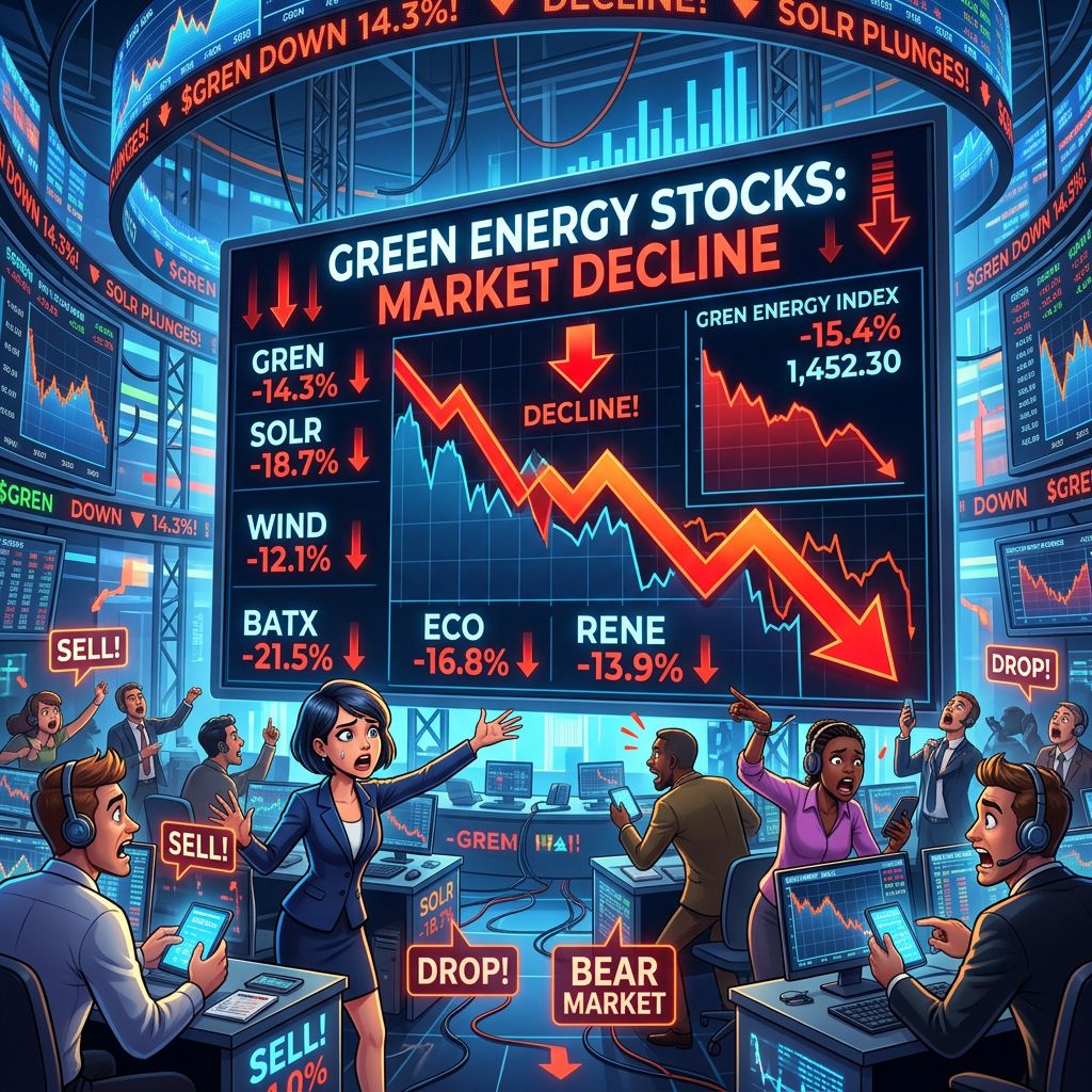 Green Energy Stocks Deliver Mixed Performance As Sensex And Nifty End Lower (14 August 2026)