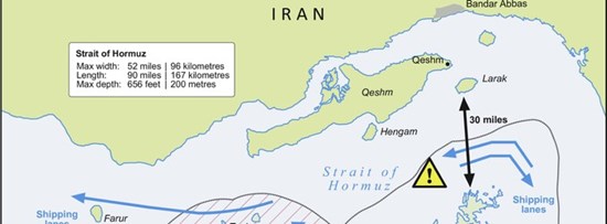 Strait of Hormuz oil shipments hit six-month high, U.S. commander says