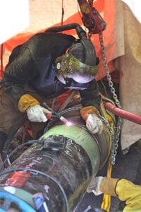 Air Liquide marks ‘golden weld’ connection to Porthos CO2 pipeline