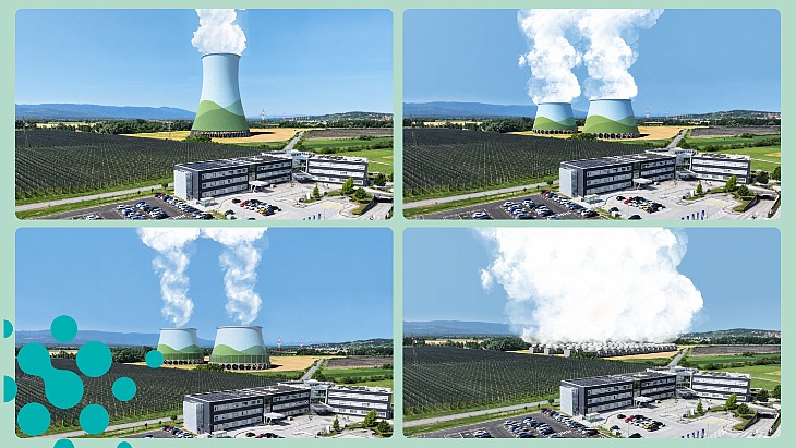 Natural draft cooling tower is preferred JEK2 option