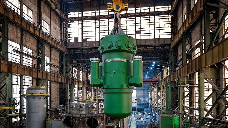Second reactor manufactured for floating nuclear plant
